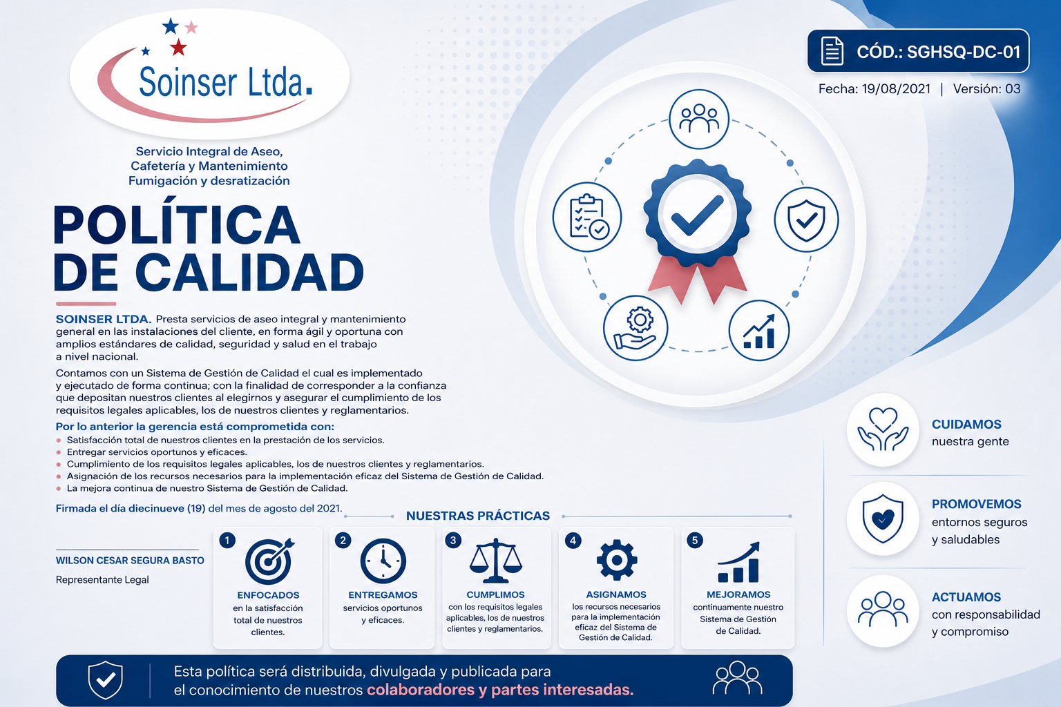 politicas calidad