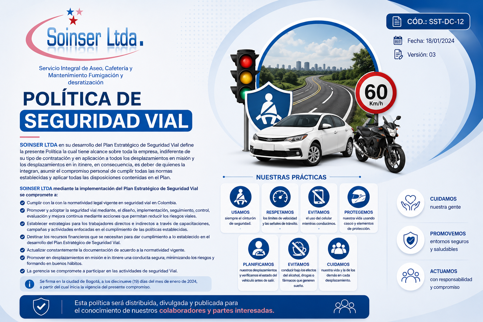politicas seguridad vial